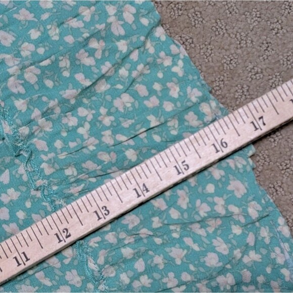 NWT American Eagle tiered ruffle ditzy floral skirt size Large whimsical fairy - Picture 5 of 10